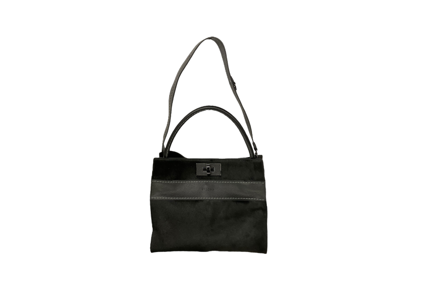 vison'a 23523/PONY - CUIR DE VACHETTE -  visona- pony- shopping Sac business