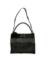 vison'a 23523/PONY visona- pony- shopping sac-a-main-shopping-toile-ou-cuir