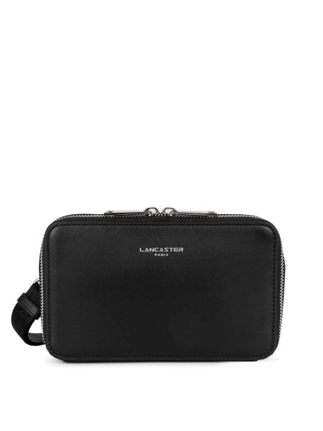 Lancaster 312-20 mini sac bandoulière paris homme lancaster sac-h-zip
