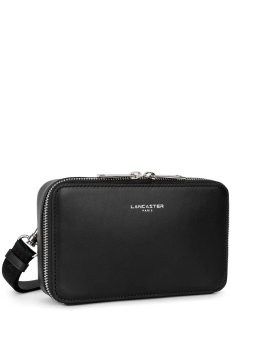 Lancaster 312-20 - CUIR DE VACHETTE - NOIR lancaster - paris homme - sac horizontal Sac business