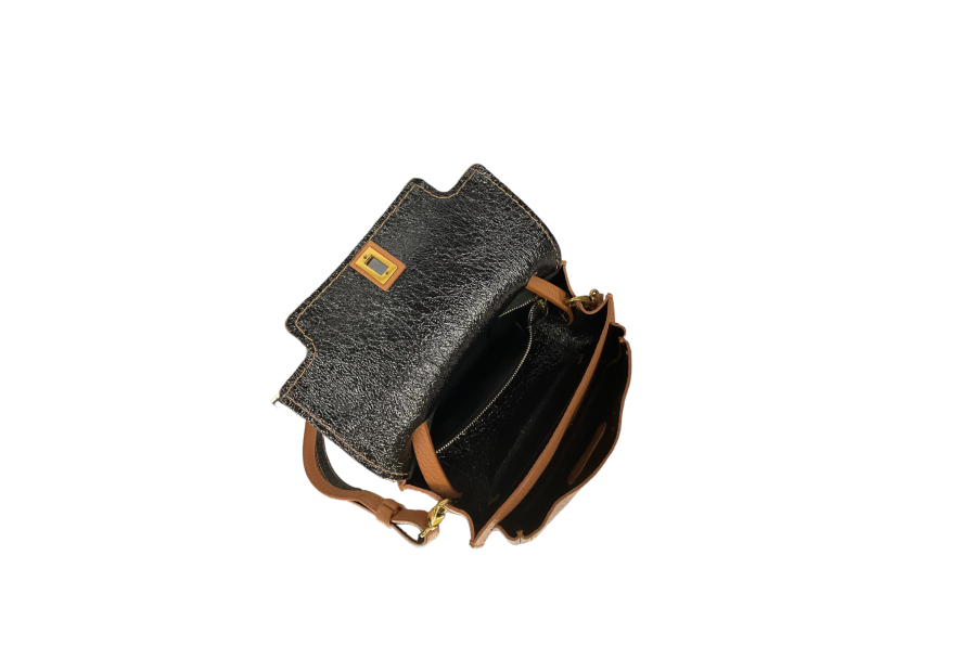 vison'a 23632 visona- double- trotteur rabat Sacs à mains