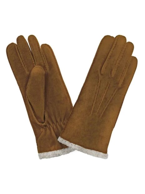 Glove Story 71093BE gants femme cuir retourné doublé acrylique gants-femme-pmg