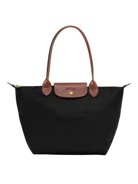 Longchamp 2605089 - NYLON ET CUIR - NOIR sac cabas m le pliage n'est pas format a4 Sac business