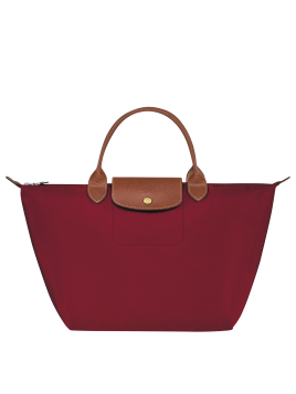 Longchamp 1623089 - NYLON ET CUIR - ROUGE  sac à main m le pliage original Sac business
