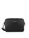 Lancaster 312-21 - CUIR DE VACHETTE - NOIR sac homme horizontal paris homme lancaster sac-h-zip