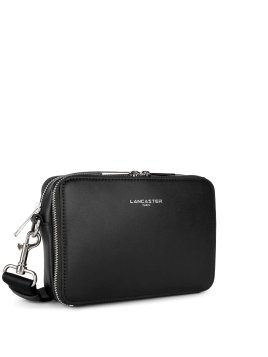 Lancaster 312-21 - CUIR DE VACHETTE - NOIR lancaster - paris homme - sac horizontal l Sac business