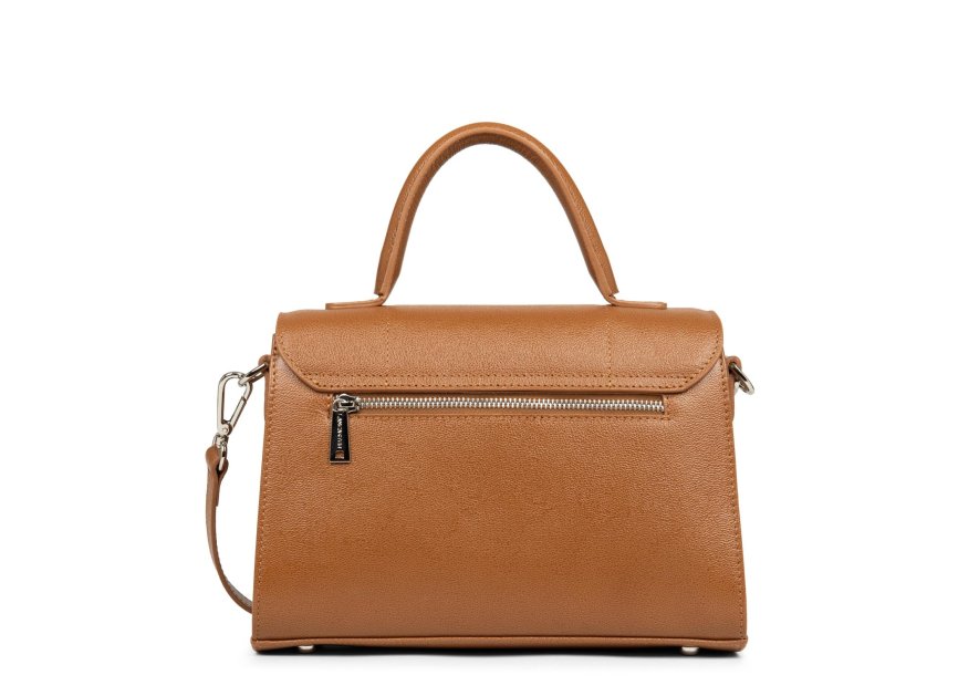 Lancaster 480-036 - CUIR DE VACHETTE - CAM lancaster- sésame trinity- trotteur à rabat Sac business