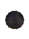 Maison Pierre Vaux VX-970 - POLYESTER - NOIR parapluie canne doublé multicolore vaux auto canne-mixte
