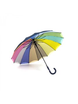 Maison Pierre Vaux VX-970 parapluie canne doublé multicolore vaux auto canne mixte