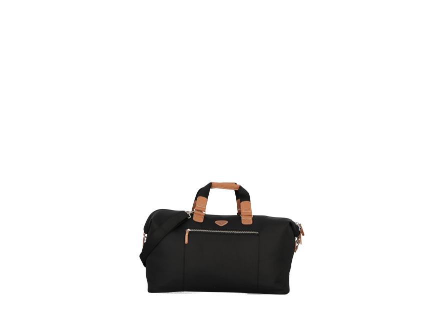 JUMP 8265CR - NYLON ET CUIR - NOIR jumpe-etretat-sac de voyage 55cm Sacs de voyage