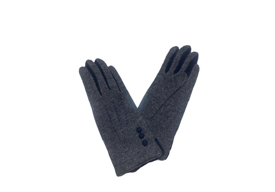 Glove Story 31161NF - LAINE/NYLON - GRIS - 1 glove story gant femme Gants