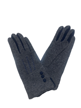 Glove Story 31161NF - LAINE/NYLON - GRIS - 1 glove story gant femme Gants