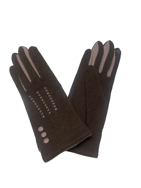 Glove Story 31161NF gants femme laine 3 boutons glove story gants femme