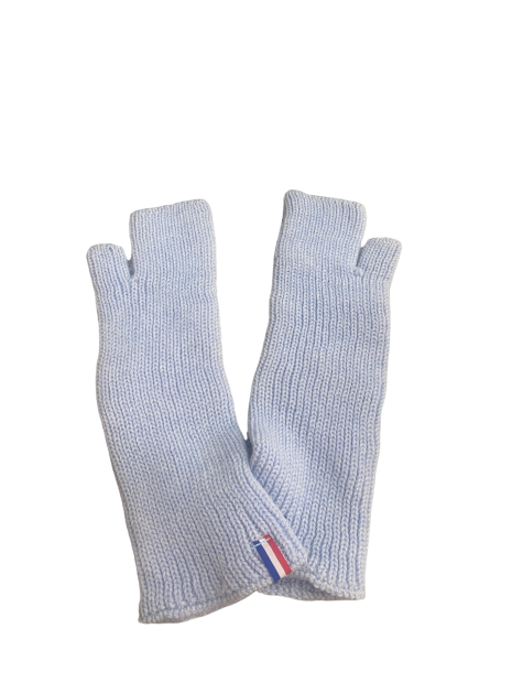 Glove Story 33002NF - LAINE - BLEU glove sroty mitaine mixte gants-femme