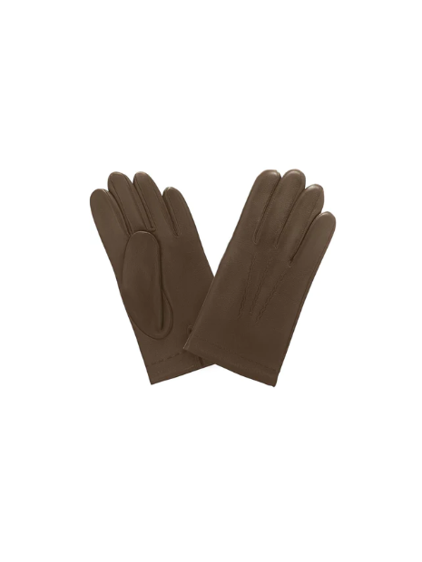 Glove Story 22005TR - CUIR D'AGNEAU - CORK glove story-ouvert dessous-gant homme cuir gants-homme