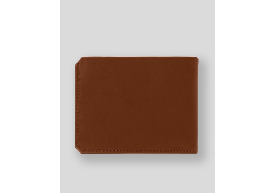 Les Ateliers Foures 9110X - CUIR DE VACHETTE - FAUVE baroudeur portefeuille italien Portefeuilles