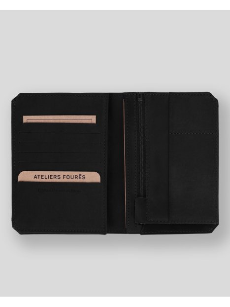 Les Ateliers Foures 9120X portefeuille cuir fourès baroudeur prométhé Portefeuille Homme