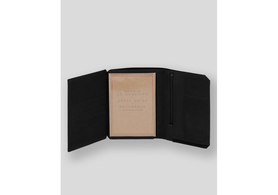 Les Ateliers Foures 9120X portefeuille cuir fourès baroudeur prométhé Portefeuille Homme