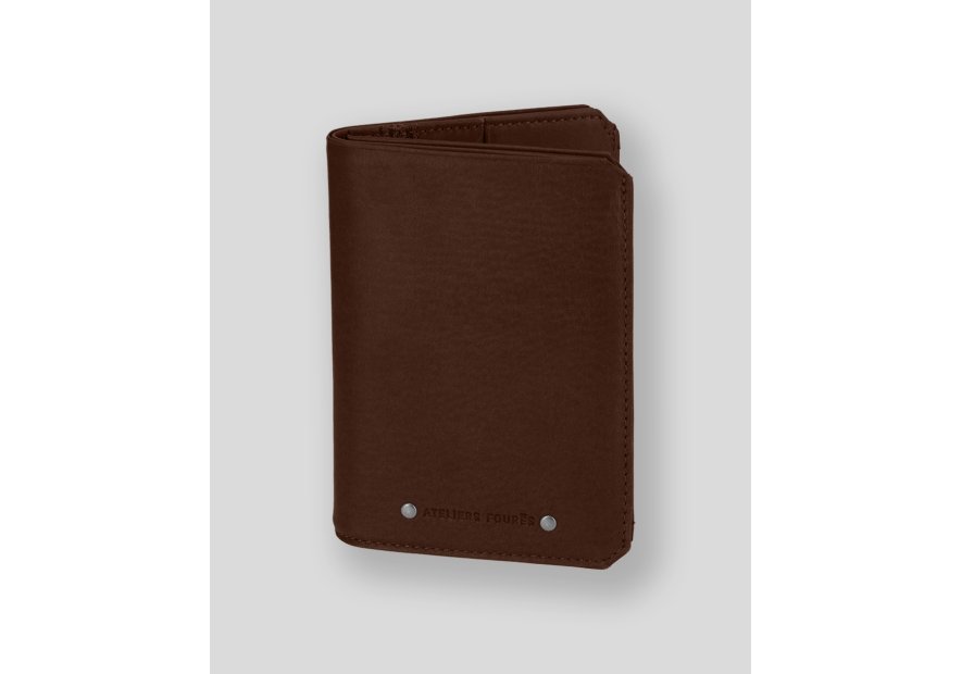 Les Ateliers Foures 9120X portefeuille cuir fourès baroudeur prométhé Portefeuille Homme