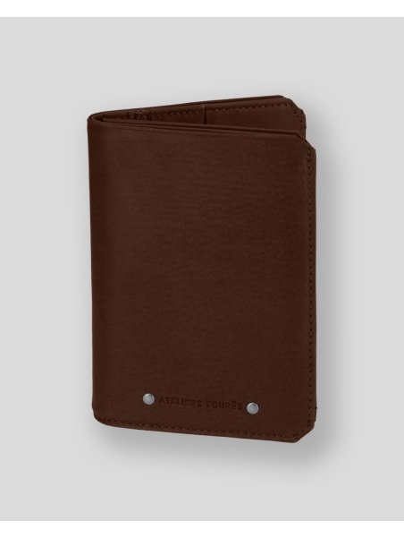 Les Ateliers Foures 9120X portefeuille cuir fourès baroudeur prométhé Portefeuille Homme