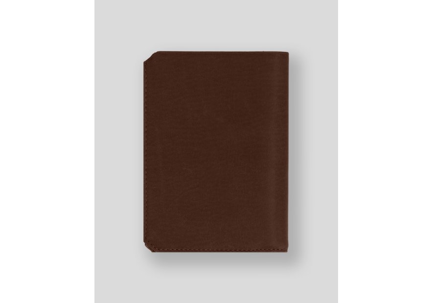 Les Ateliers Foures 9120X - CUIR DE VACHETTE - COGNA portefeuille baroudeur prométhé Portefeuilles