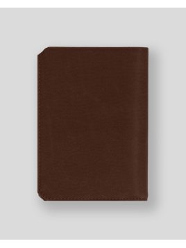 Les Ateliers Foures 9120X - CUIR DE VACHETTE - COGNA portefeuille baroudeur prométhé Portefeuilles