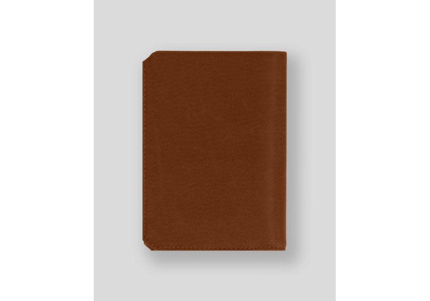 Les Ateliers Foures 9120X - CUIR DE VACHETTE - COGNA portefeuille baroudeur prométhé Portefeuilles