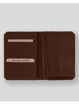 Les Ateliers Foures 9120X portefeuille cuir fourès baroudeur prométhé Portefeuille Homme