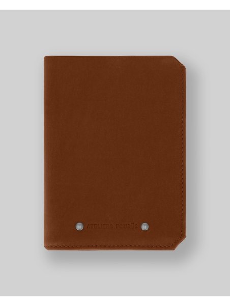 Les Ateliers Foures 9226X - CUIR DE VACHETTE - FAUVE Portefeuille/Porte-cartes Portefeuilles