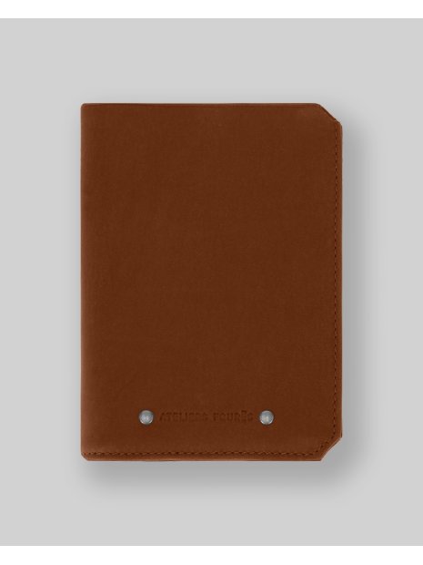 Les Ateliers Foures 9226X - CUIR DE VACHETTE - FAUVE Portefeuille/Porte-cartes portefeuille-homme