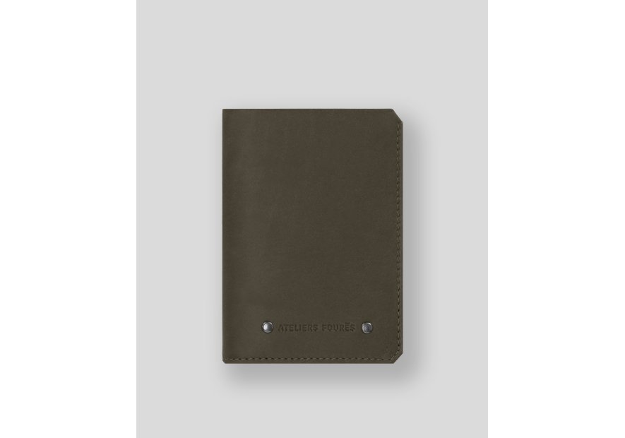 Les Ateliers Foures 958X - CUIR DE VACHETTE - BRONZE Portefeuille/Porte-cartes Portefeuilles