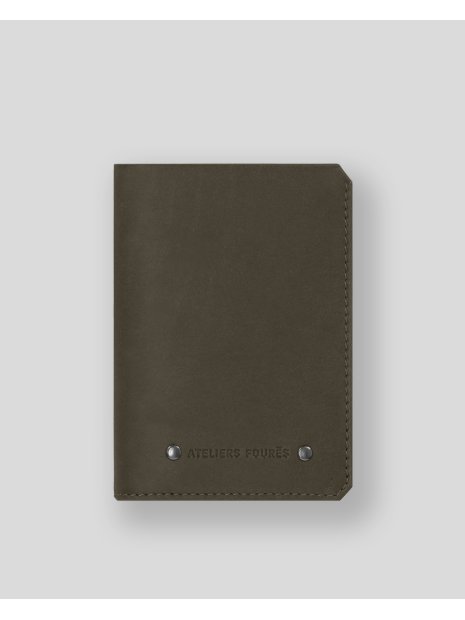 Les Ateliers Foures 958X - CUIR DE VACHETTE - BRONZE Portefeuille/Porte-cartes portefeuille-homme