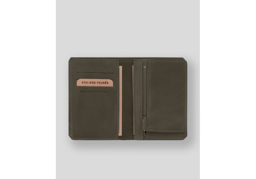 Les Ateliers Foures 958X - CUIR DE VACHETTE - BRONZE Portefeuille/Porte-cartes Portefeuilles