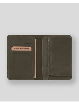 Les Ateliers Foures 958X - CUIR DE VACHETTE - BRONZE Portefeuille/Porte-cartes Portefeuilles