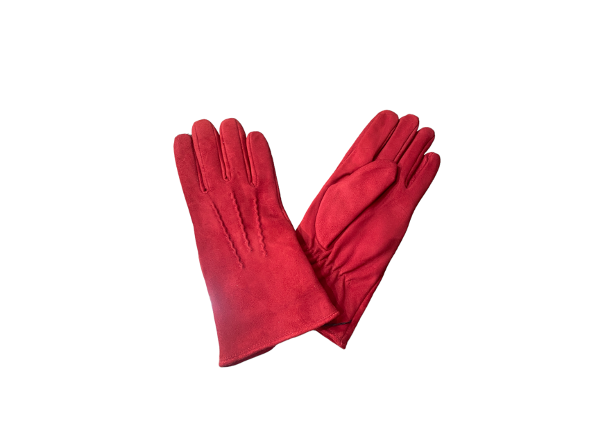 Glove Story 71094BA - CUIR DE VACHETTE - ROU glove story-baguette-gants femme Gants