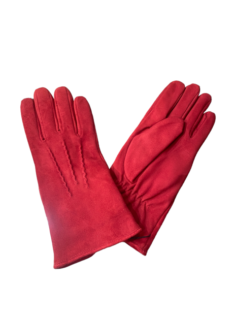 Glove Story 71094BA - CUIR DE VACHETTE - ROU glove story-baguette-gants femme gants