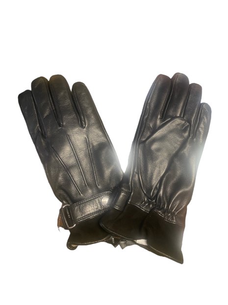 Glove Story 22090TR - AGNEAU - NOIR glove story-baguette droite-gants homme gants-homme