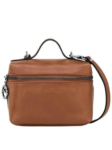 Longchamp 10187/987 - CUIR D'AGNEAU - COGN longchamp-pliage xtra-mini sac zip sacs-a-mains