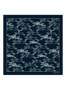 Longchamp 50632/SOI - SOIE - MARINE - 106 longchamp- galop longchamp- carré de soie Sac business