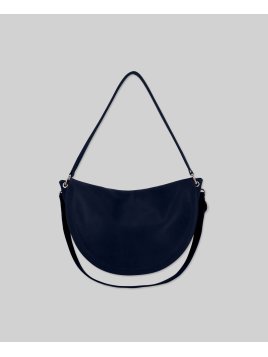 Les Ateliers Foures T500 - CUIR DE VACHETTE - MINUIT les ateliers fourés- atalante- sac demi lune Sac business