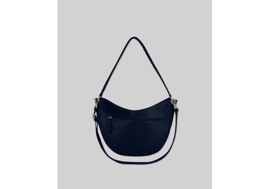 Les Ateliers Foures T500 - CUIR DE VACHETTE - MINUIT les ateliers fourés- atalante- sac demi lune Sac business