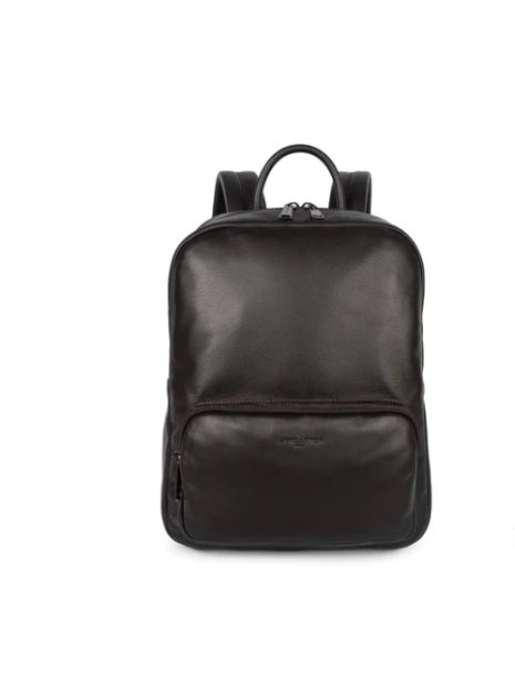 Lancaster 320-34 - CUIR DE VACHETTE - NOIR lancaster-soft vintage-sac a dos sac-business