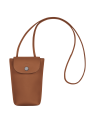 Longchamp 34178/987 - CUIR D'AGNEAU - COGN etui téléphone le pliage xtra etui-telephone