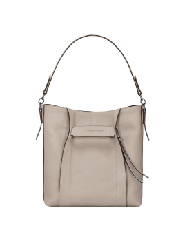 Longchamp 10225HCV - CUIR DE VEAU - ARGILE sac besace m longchamp 3d Sac business