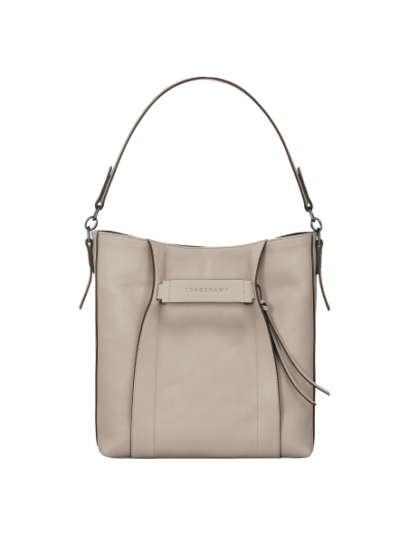 Longchamp 10225HCV - CUIR DE VEAU - ARGILE sac besace m longchamp 3d Sac business