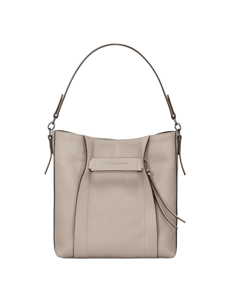 Longchamp 10225HCV - CUIR DE VEAU - ARGILE sac besace m longchamp 3d sacs-a-mains