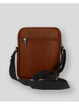 Les Ateliers Foures 9009 - CUIR DE VACHETTE - FAUVE sac homme nérée Sacs bandoulière/Sacoches