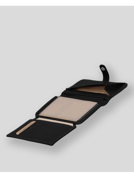 Les Ateliers Foures B52 portefeuille petit format avec patte pression Portefeuille Homme