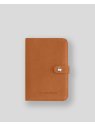 Les Ateliers Foures B52 - CUIR DE VACHETTE - LION portefeuille petit format avec patte pression portefeuille-homme