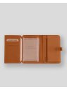 Les Ateliers Foures B52 - CUIR DE VACHETTE - LION portefeuille petit format avec patte pression portefeuille-homme